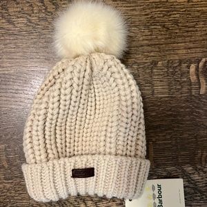 Barbour Beanie Pom Pom Hat